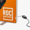 Pop-up LED frame close up onderhoek kabel