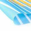 Baniervlag close up blauw